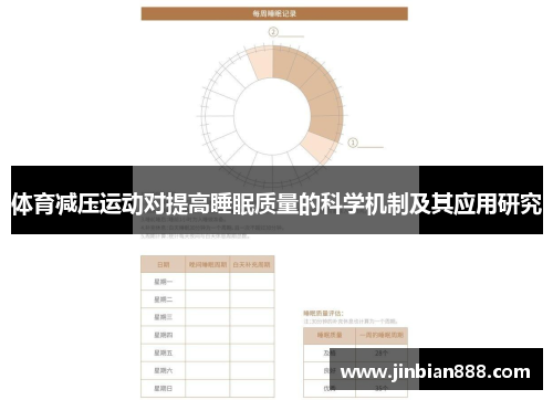 体育减压运动对提高睡眠质量的科学机制及其应用研究