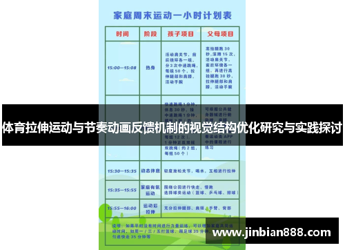 体育拉伸运动与节奏动画反馈机制的视觉结构优化研究与实践探讨